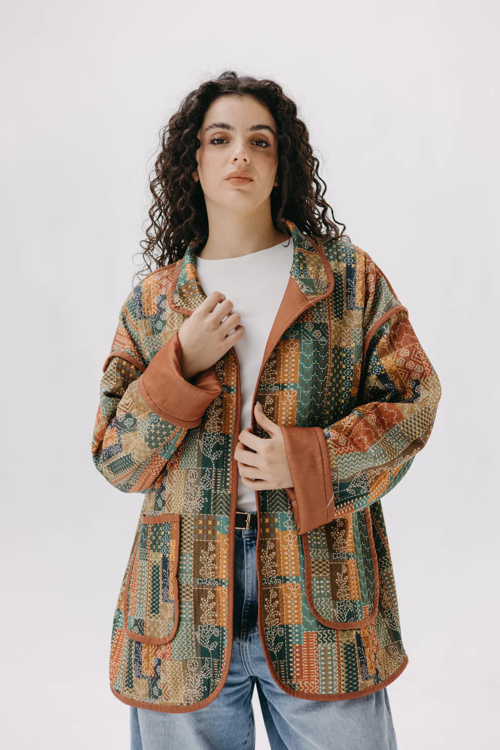 Printed lined jacket - Sirius