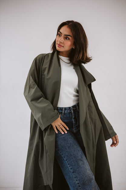 High Low Trench Coat - Roaia Studio