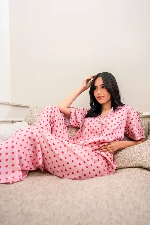 Pink Hearts - Femme