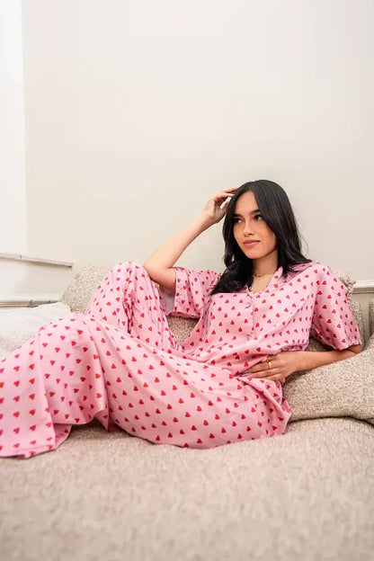 Pink Hearts - Femme