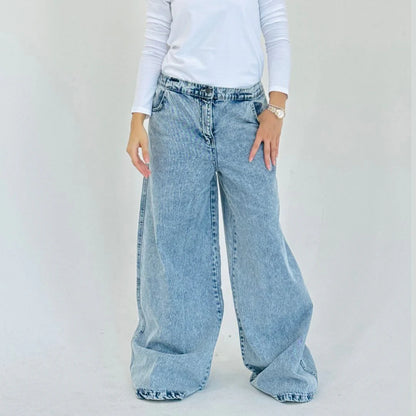 Wide Leg Jeans- AB