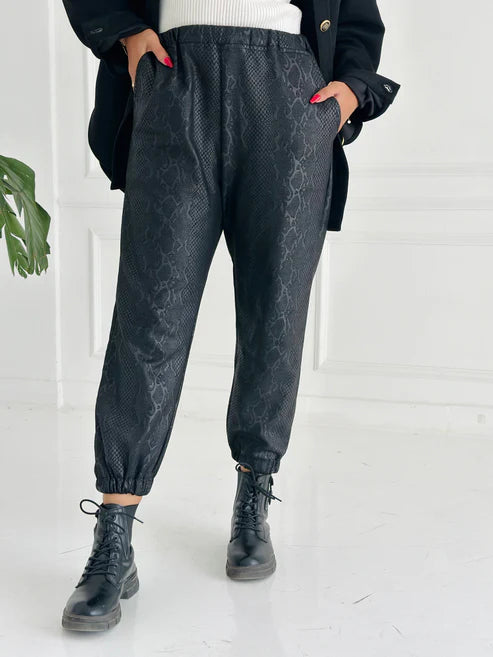 Snake Leather Pants - NK Kingdom