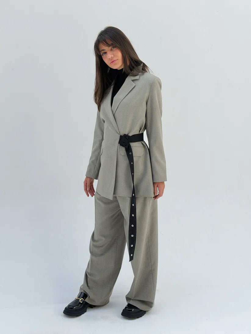 Belted suit - NK Designs