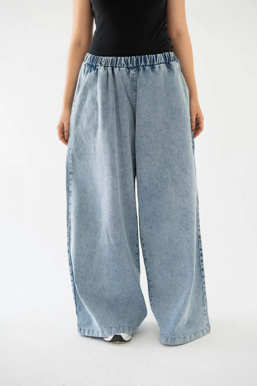 Essential Wide Leg Denim-Traumen