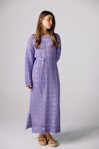 Sea soul knit dress -  Wajad