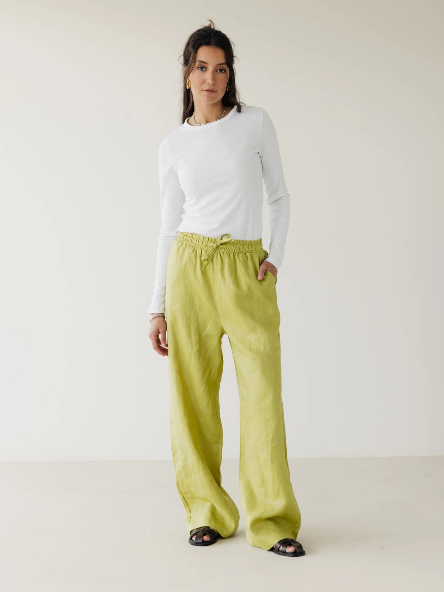 Basic Linen Pant - ASCIA
