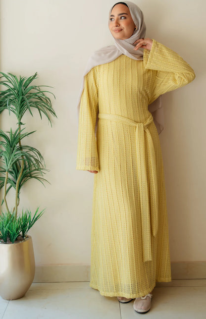 Net Look Dress - Jamila