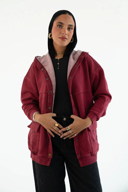 Stone Oversized Jacket -  Taj sisters