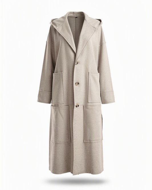 HBShop garment image: Maxi coat - Dalia Omar, Beige