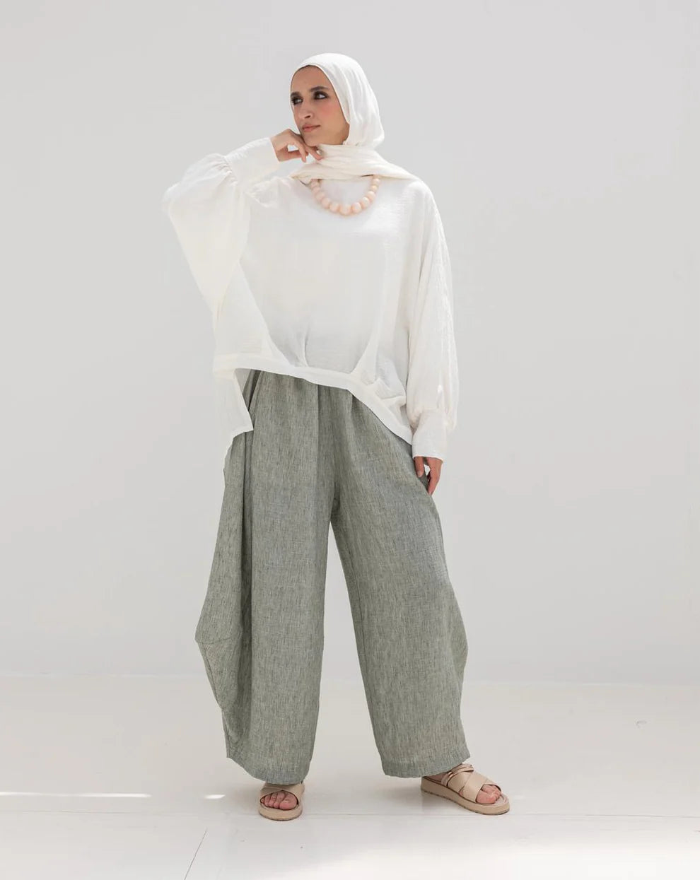 Linen gypsy pants - Hijab Festival