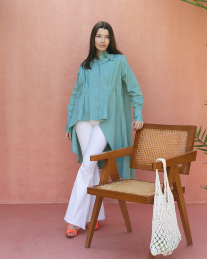Flow Poplin shirt - Jeno