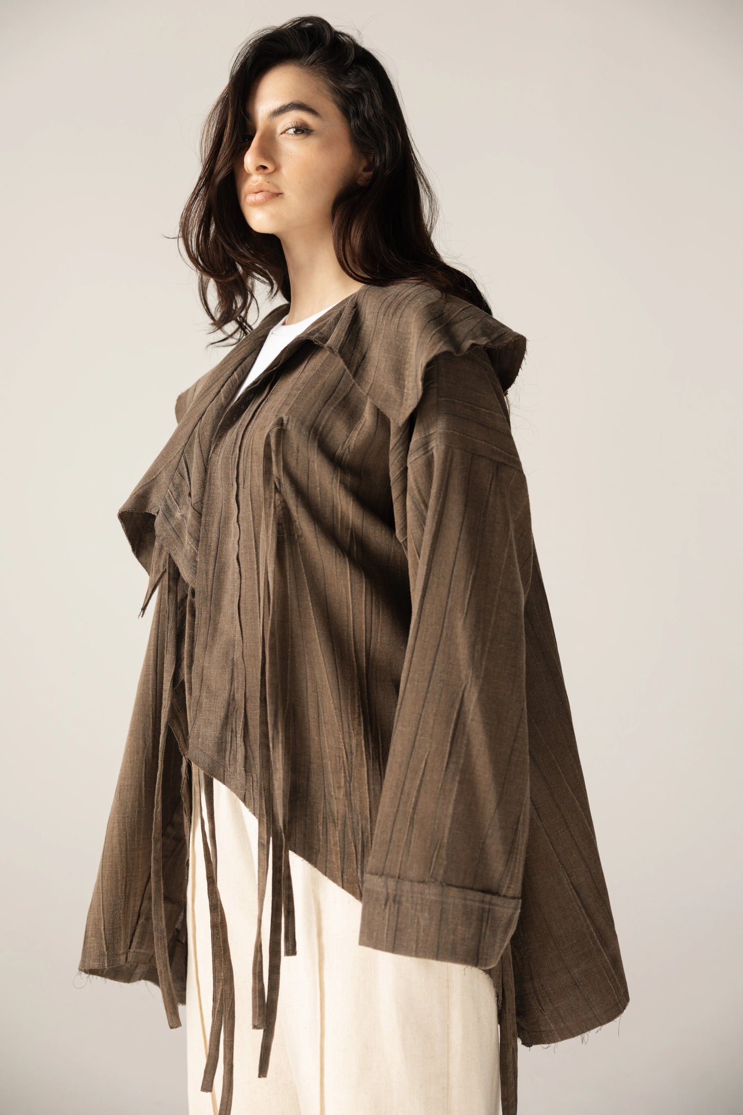 Mocha girl cardigan - AB Essentials