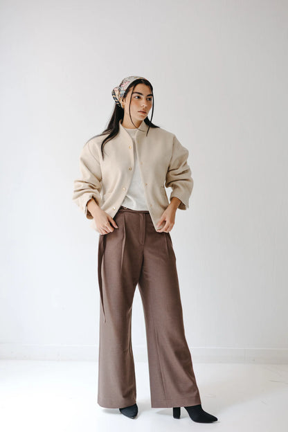 The form trousers - Peach and mint
