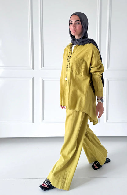 Effortless Linen Pants - Zeyylan
