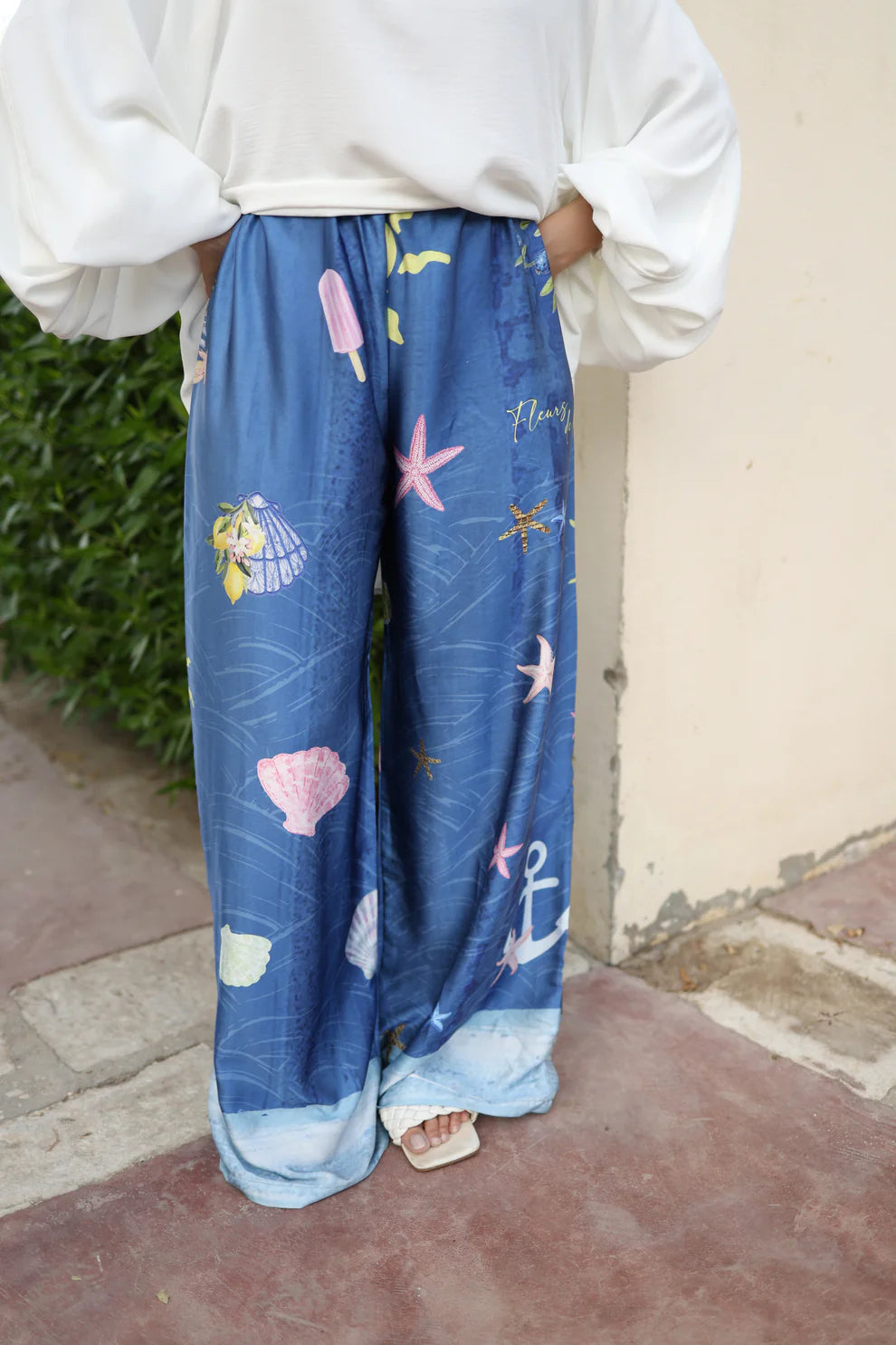 Seashell breeze pants - Taji Designs