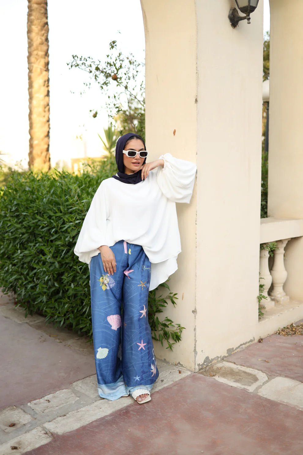 Seashell breeze pants - Taji Designs