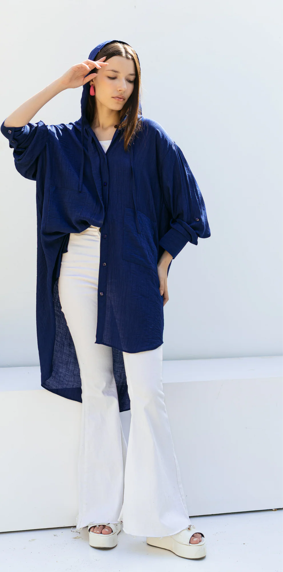 Oversized light shirt - Jeno