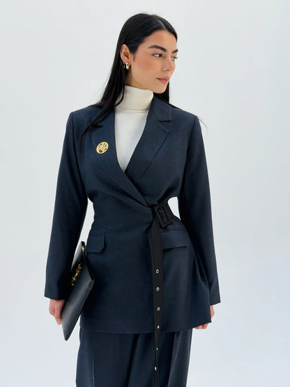 Belted suit - NK Designs