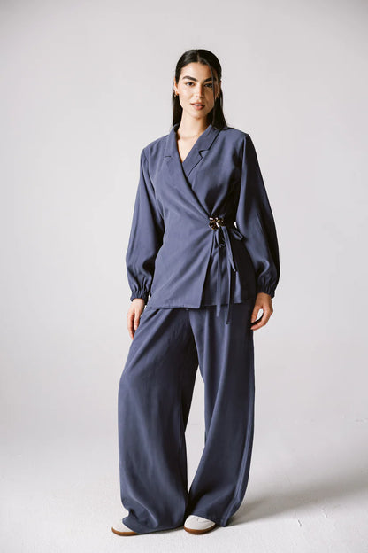 Wrap Blazer Set - NK Designs