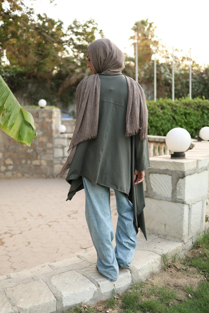 Top with long side - Taji Designs