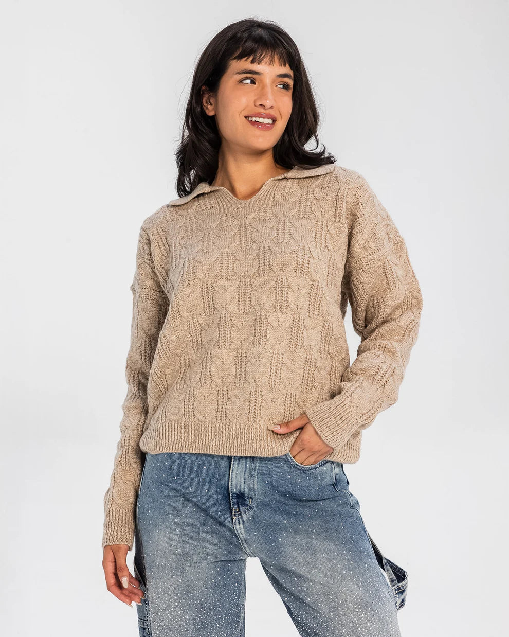 Cable Sweater - Tamaa