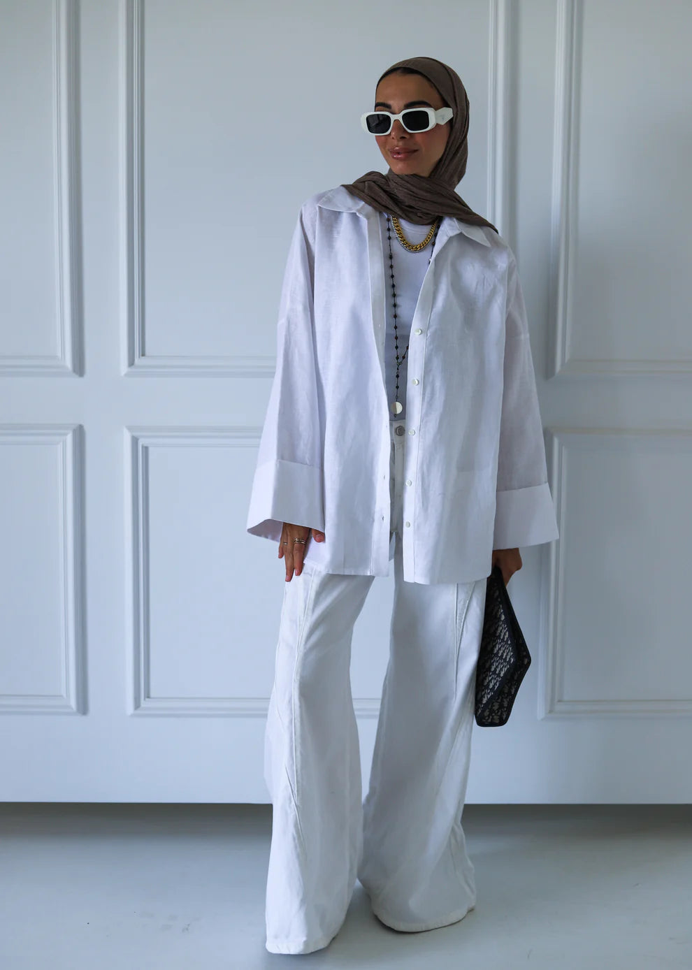 luna linen shirt - zeyylan