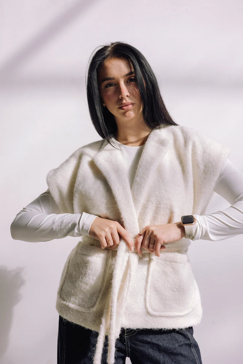 Shimmer base edit vest - Wajad