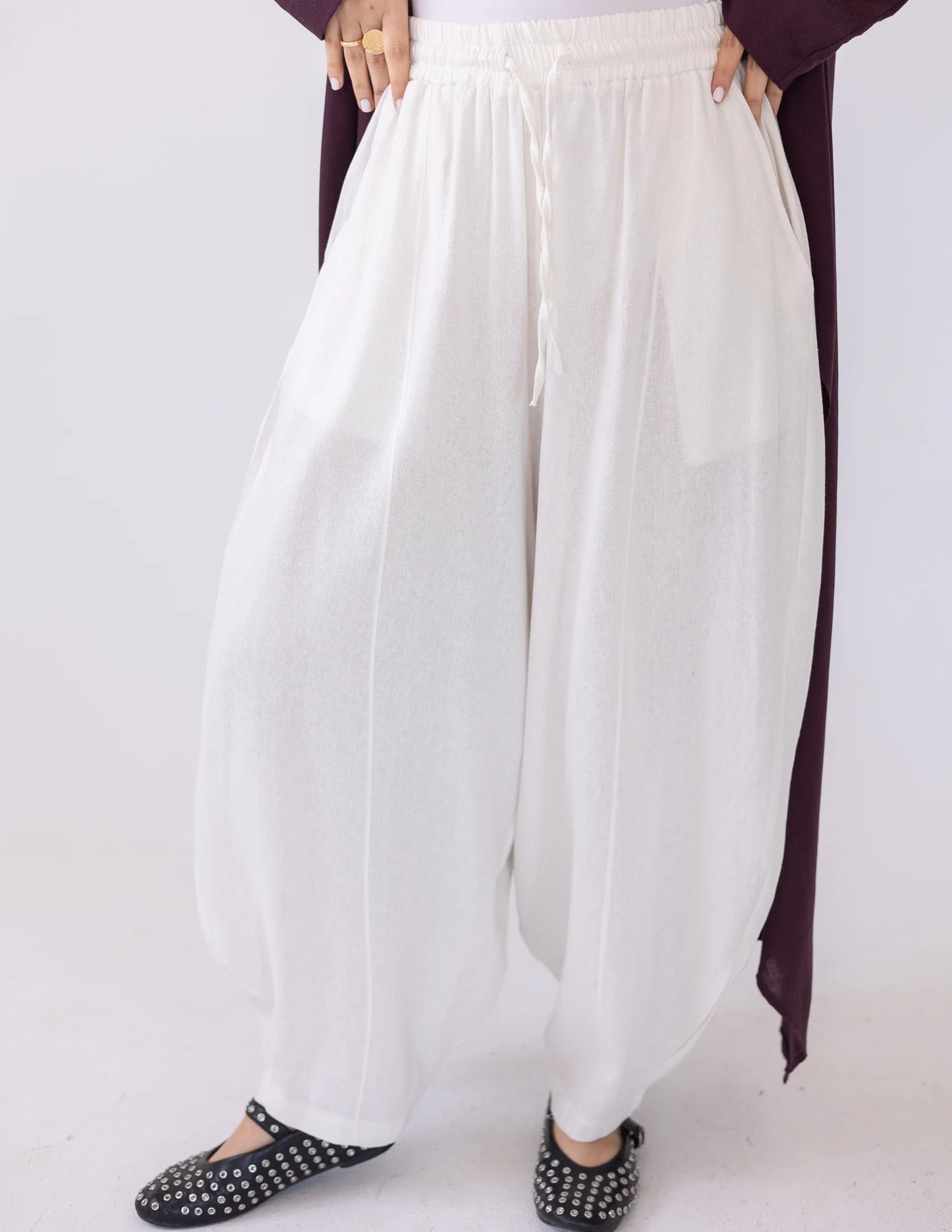 Linen Balloon Fit - Khadija Hijab
