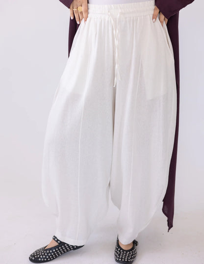Linen Balloon Fit - Khadija Hijab
