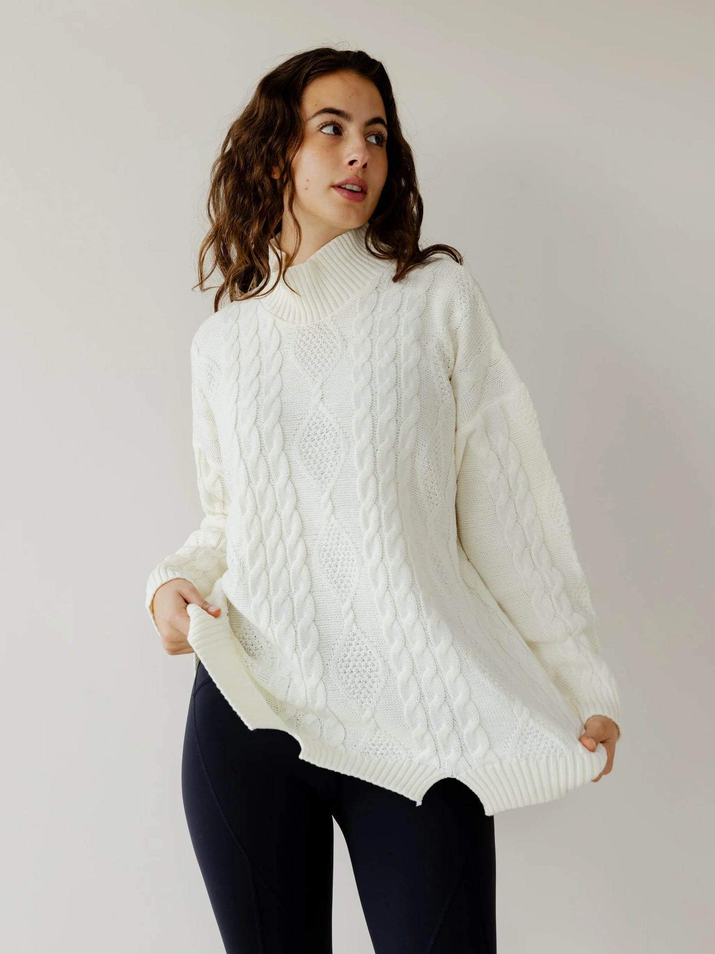 Twisted-cable-sweater - Ascia