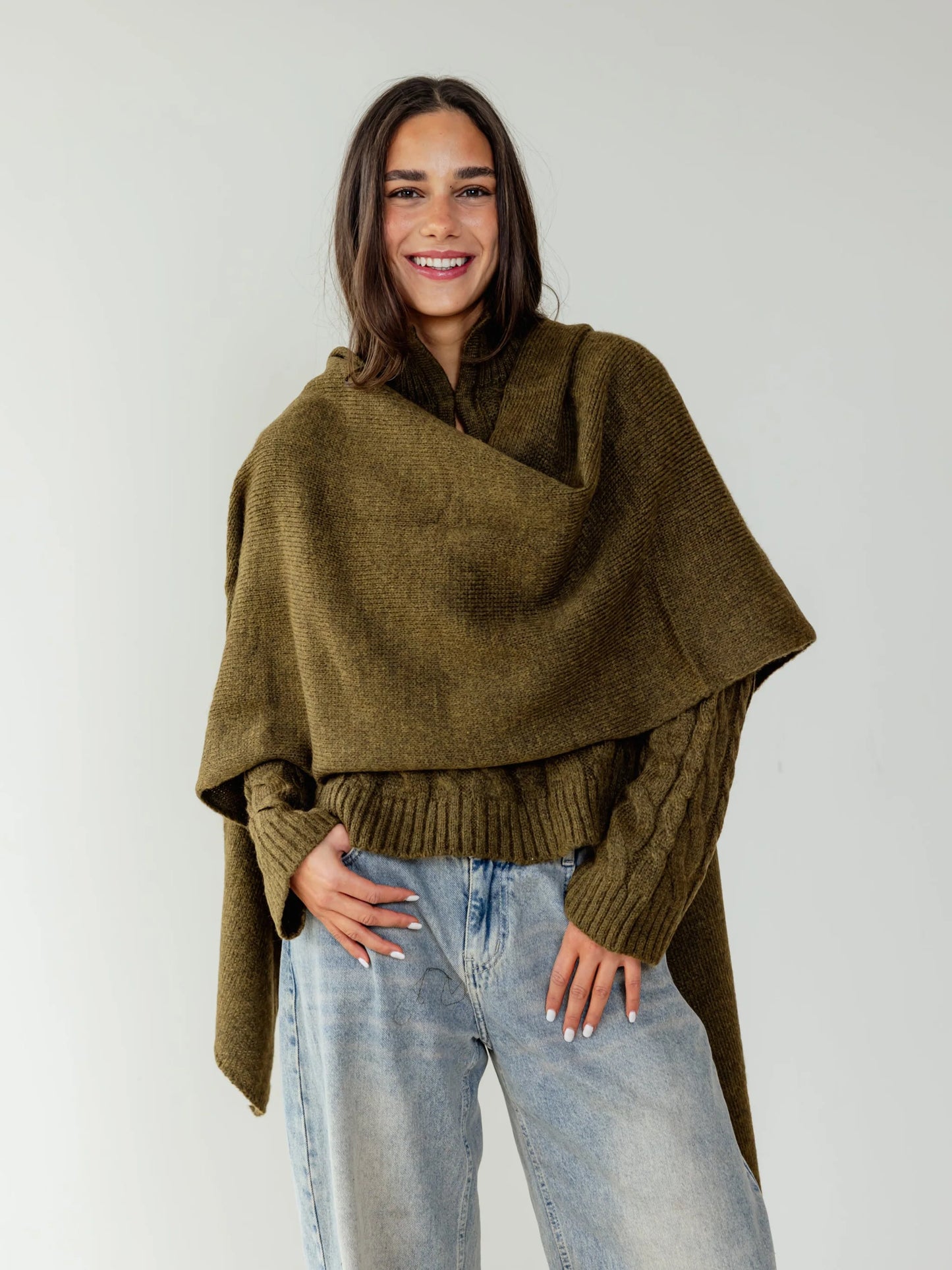 fine knit scarf - ascia