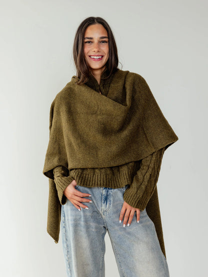 fine knit scarf - ascia