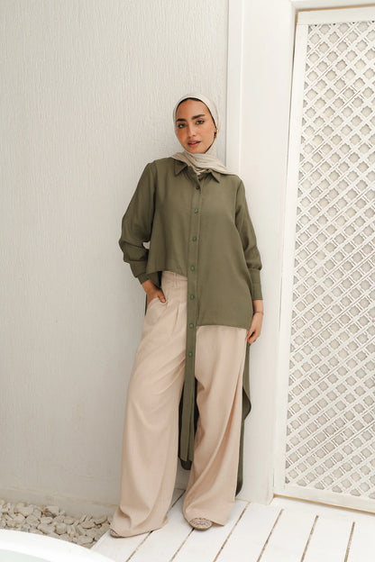 All around asymmetrical top - Double anne