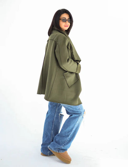 Unfinished milton cardigan - Jeno