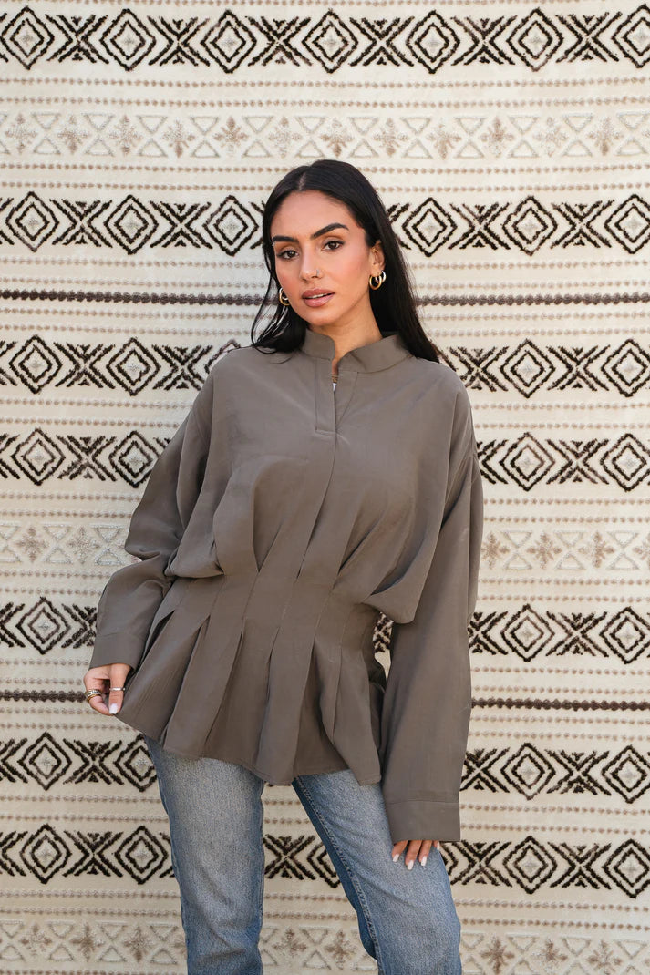 Leen peplum blouse - With elan