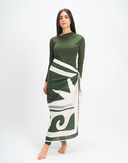 Linen Pareo - Le maillot