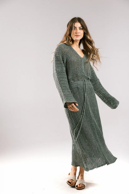 Sunbeam Crochet Coverup Dress - Amalia