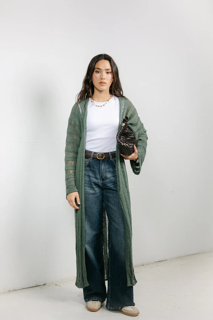 Sweet Attraction Cardigan in Shimmer - Obi