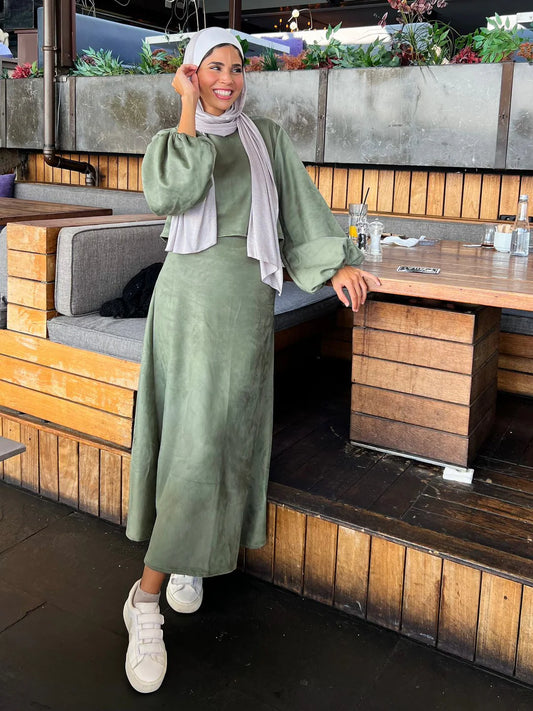 Suede Skirt - Taj sisters