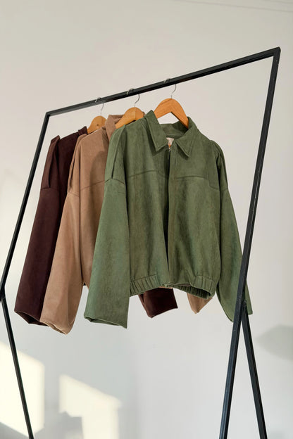 Suede Jacket - Honna