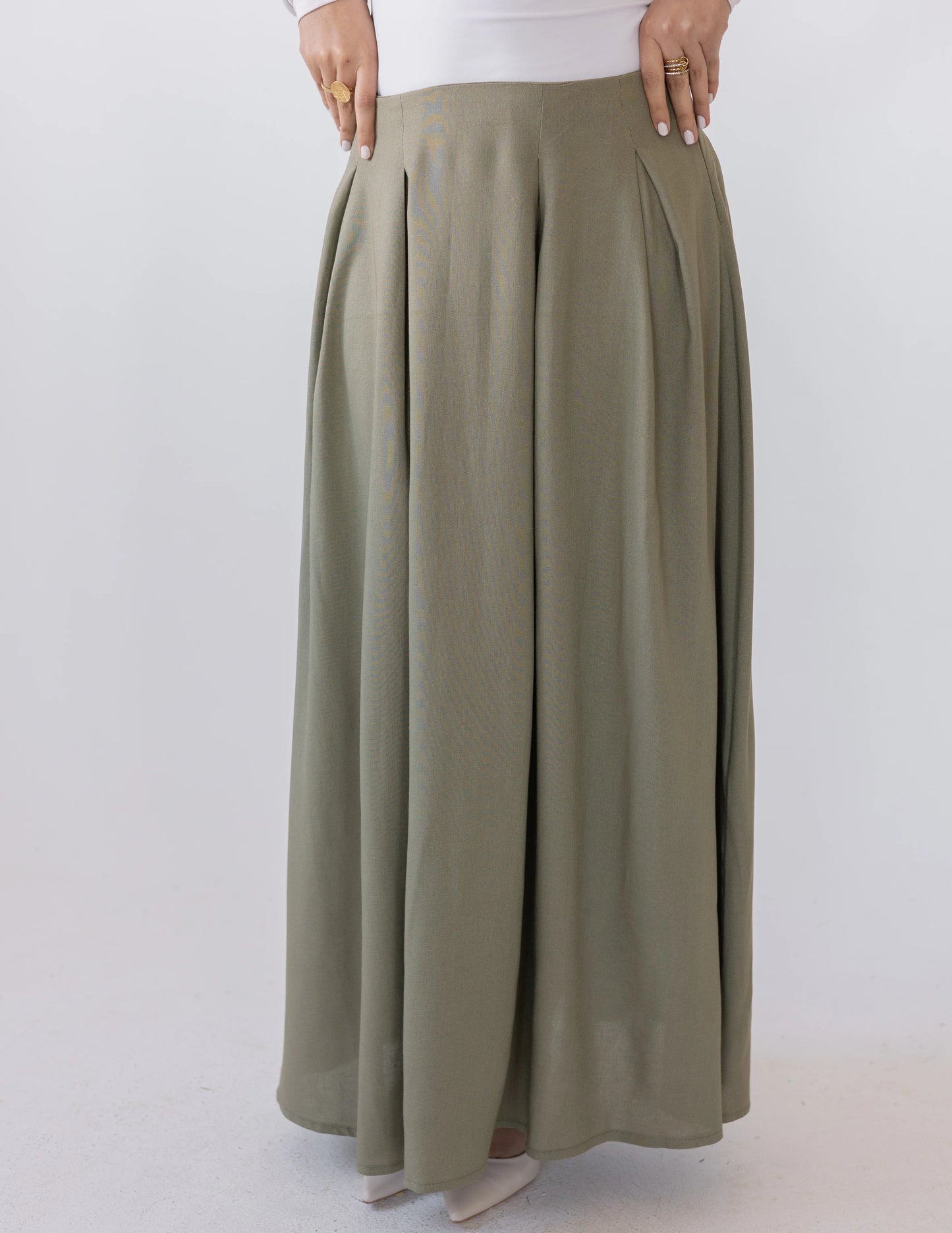 Darts Linen skirt - Khadija Hijab