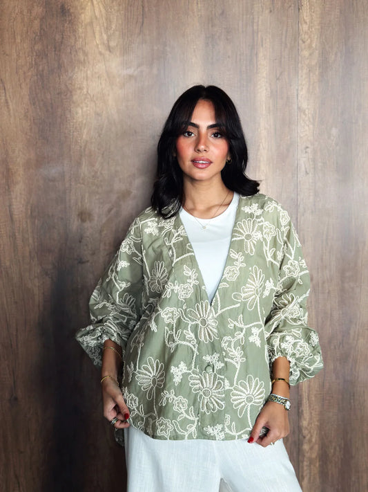 Floral Blouse - Dalia omar