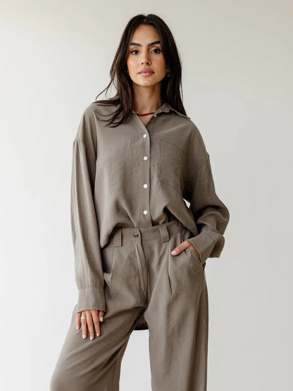 Oversized Flow Shirt - ASCIA