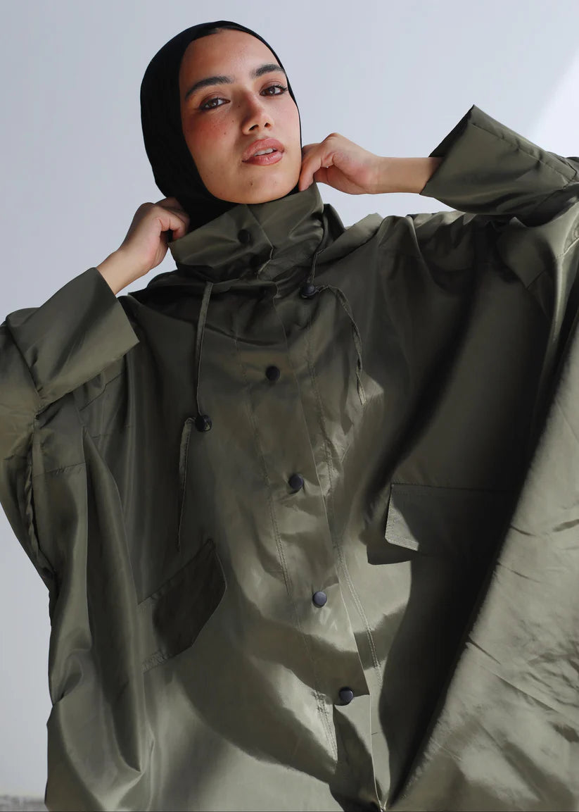 Aero waterproof poncho - Modesty abaya