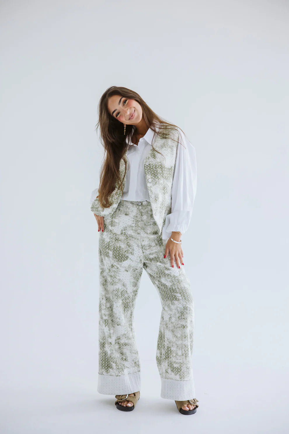 rising star denim pants - Amalia
