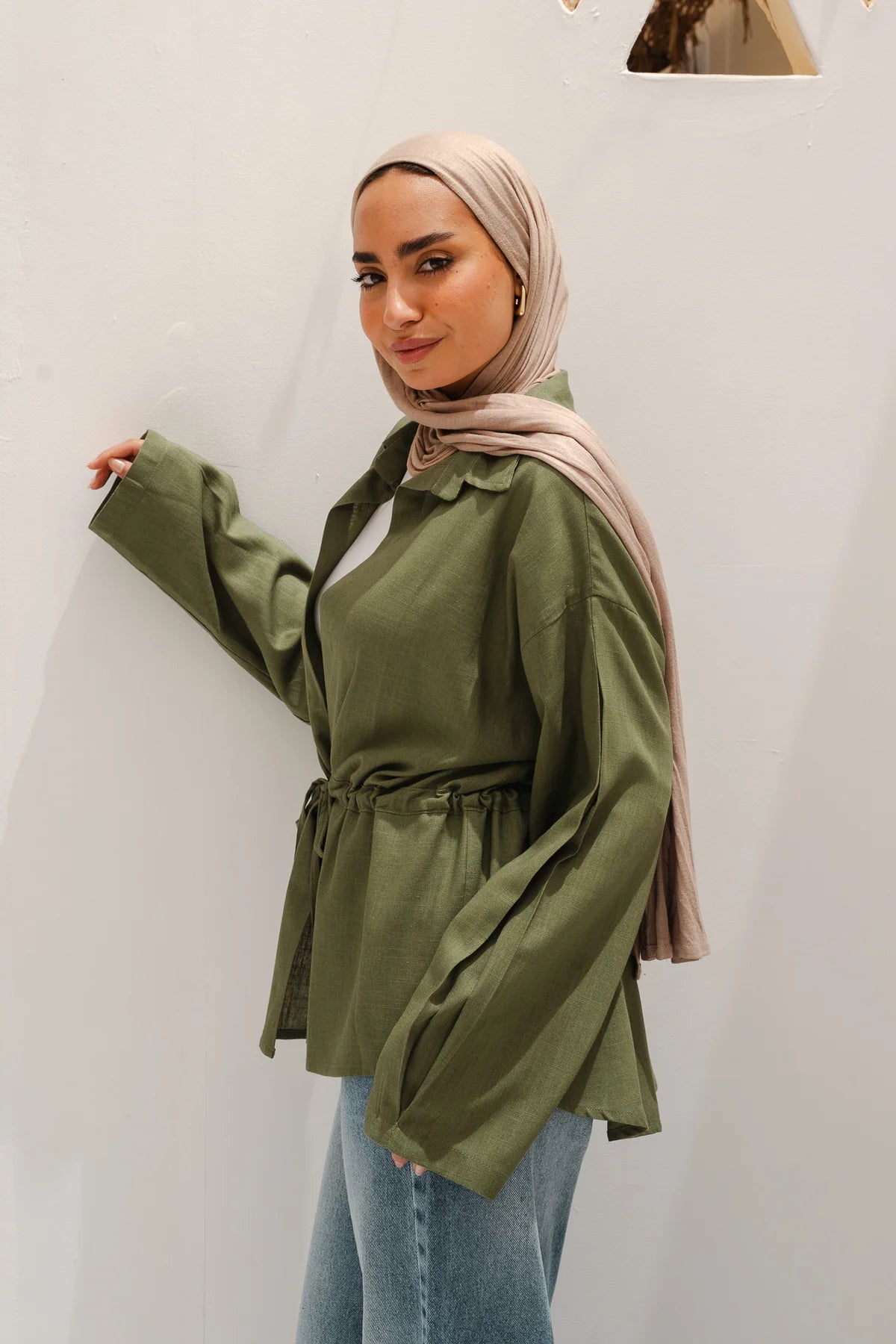Slay you drawstring top - Double anne