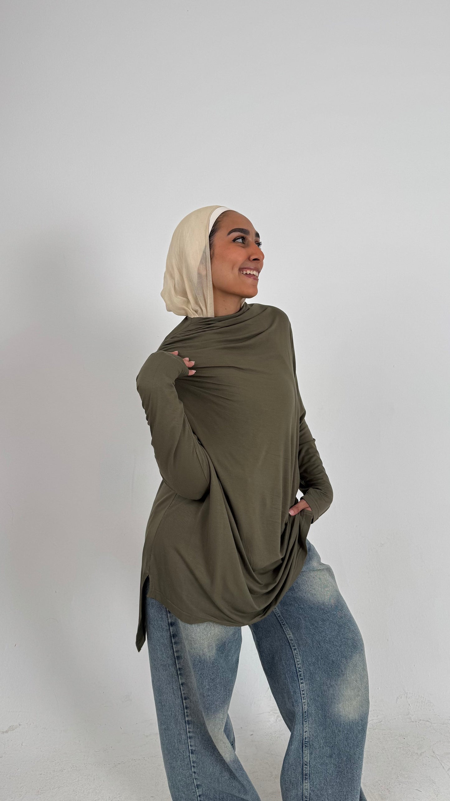 Aspen Drape Top - Mazij