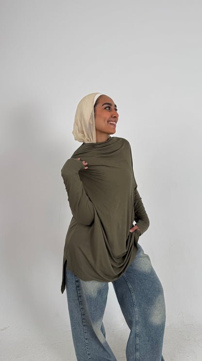 Aspen Drape Top - Mazij