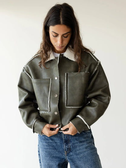 leather-pocket Jacket - Ascia