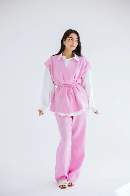 Beach vibes linen pants - Amalia